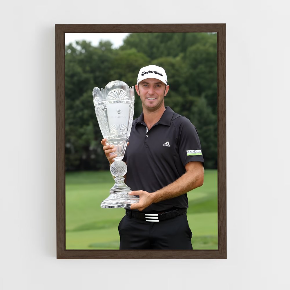Poster Champion Dustin – affiche Golf (vue 5)